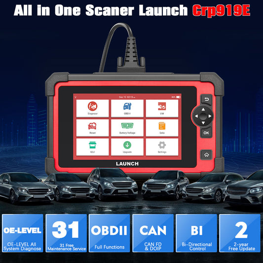 OBD2 Full System Scanner LAUNCH X431 CRP919E