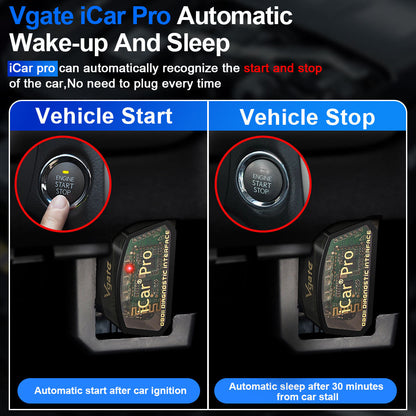 Vgate iCar Pro 4.0 ELM327 V2.3 OBD2 Scan Tool