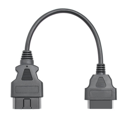 30CM OBD2 Förlängningskabel Han till Hona 16-pin