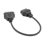 OBD1 till OBD2 Adapter 14 Pin till 16 Pin Diagnoskabel för Nissan Adapterkabel