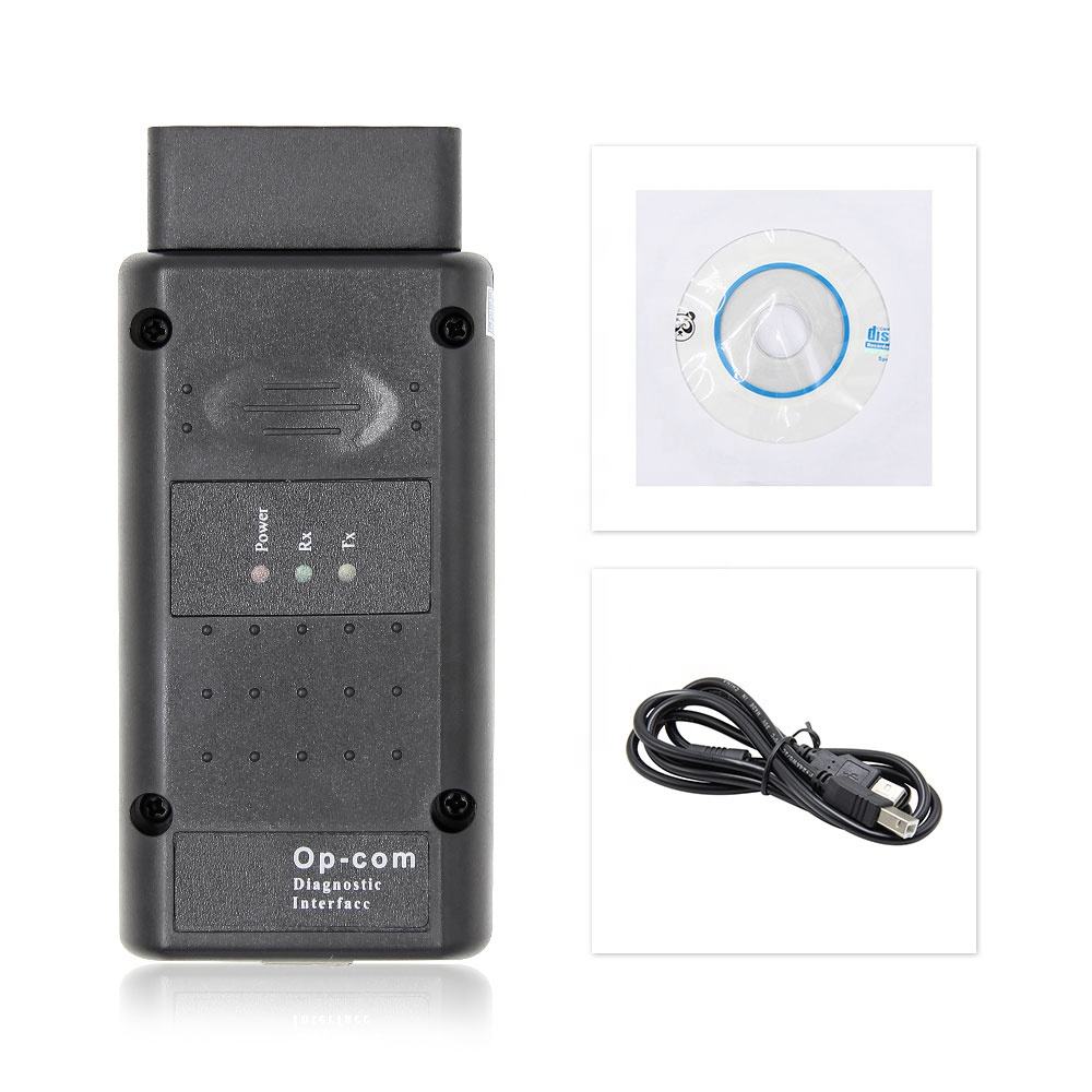 OP-COM V1.70 OBD2 Diagnosverktyg – OPCOM 2014V med PIC18F458 för Opel Felkodsläsare