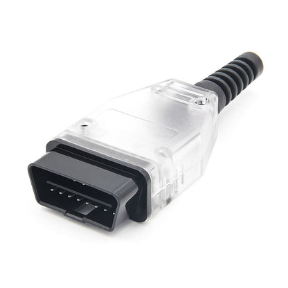 OBD2 16PIN Haneadapter med Blå och Vit Färg