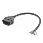 30CM OBD2 Förlängningskabel 16PIN Han till Hon
