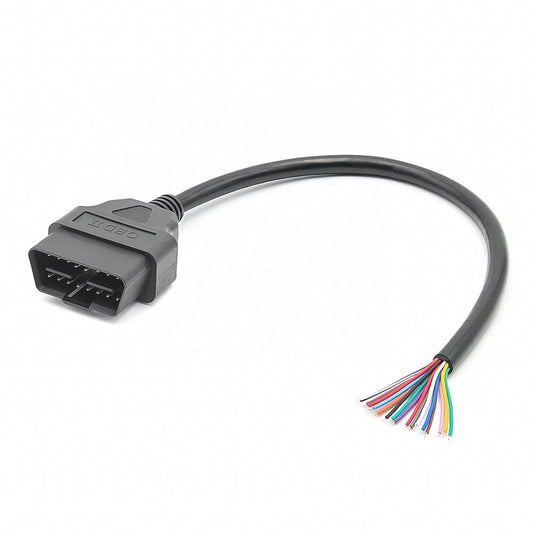 30CM OBD2 Förlängningskabel 16PIN Han till Hon