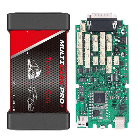 Multidiag Pro Plus 1PCB Trådlös TCS Multidiag Pro+ OBD2 Bil Diagnostikverktyg