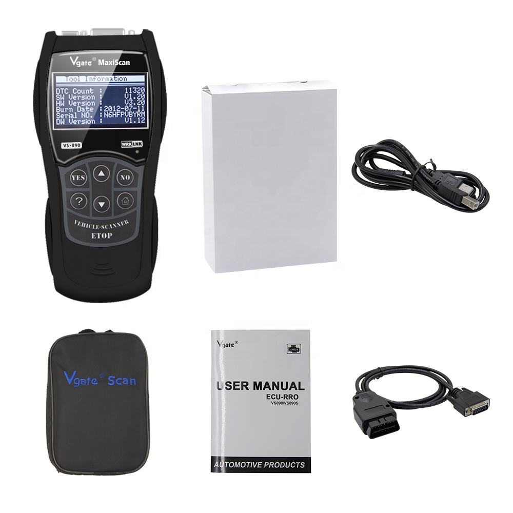 Vgate Scantool Maxiscan VS890 OBD2 Scanner