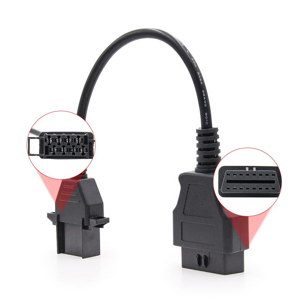 Truckkabel 8pin för Volvo till OBD2 16pin Adapter
