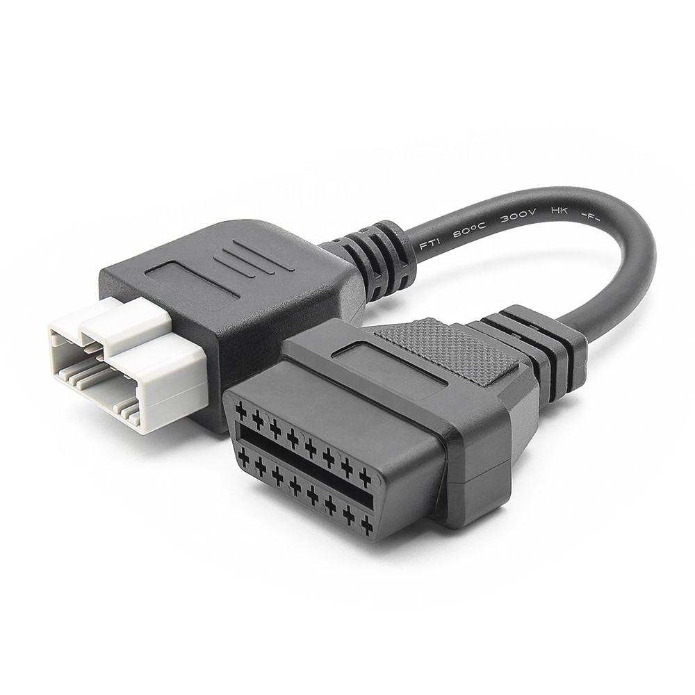 5Pin OBD Kabel till 16 Pin OBD2 Adapter för Honda