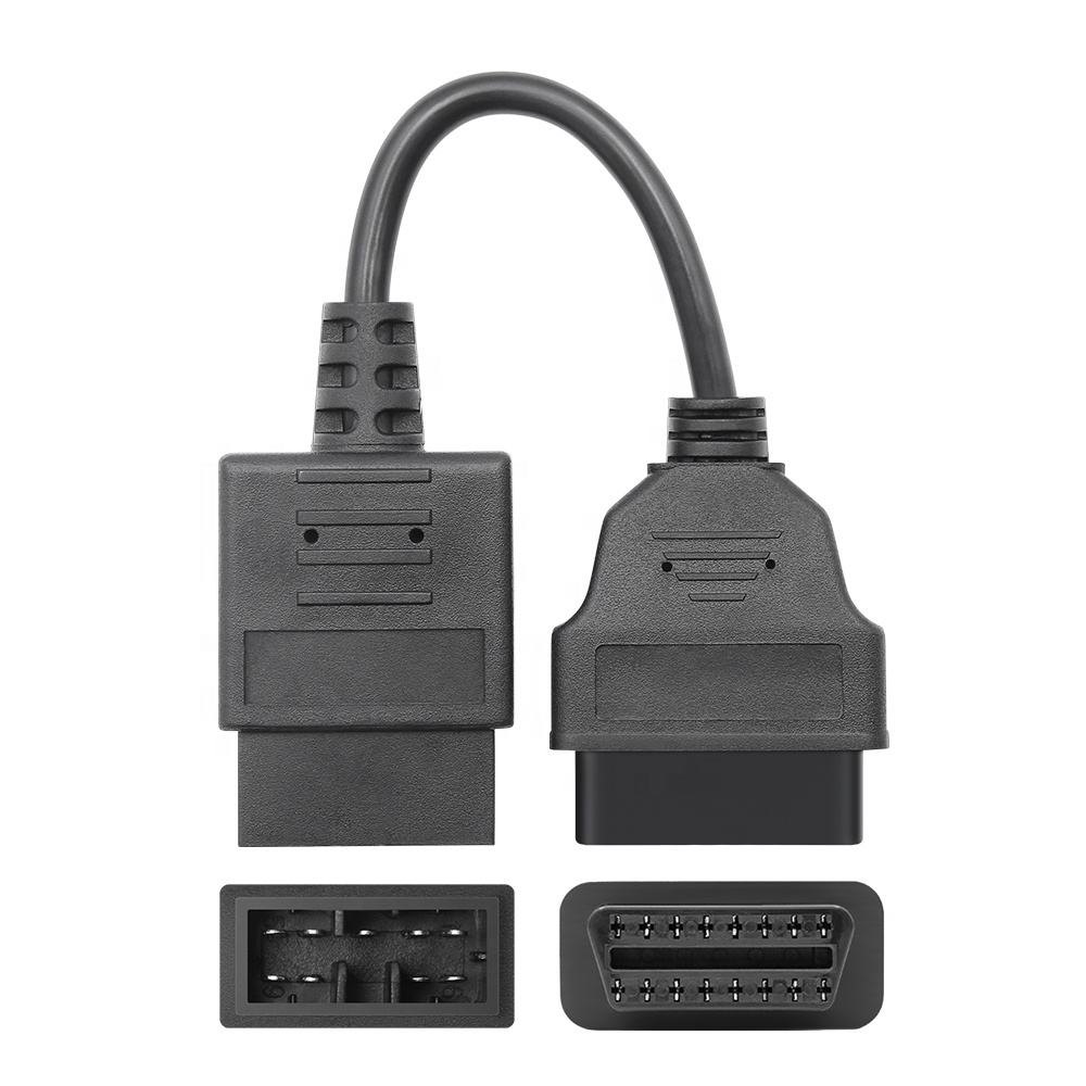 Auto 9Pin OBD Connector för Subaru - OBD Adapter