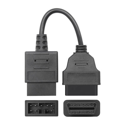 Auto 9Pin OBD Connector för Subaru - OBD Adapter