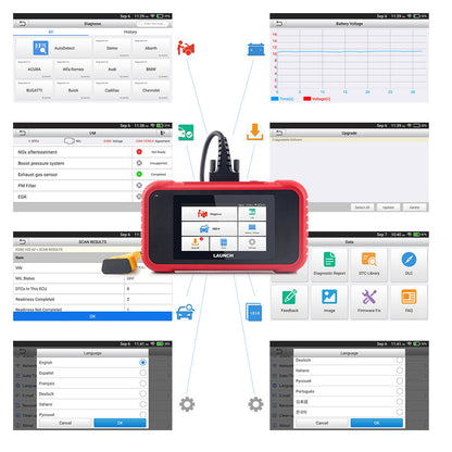 Launch CRP123E V2.0 OBD2 Diagnostikverktyg