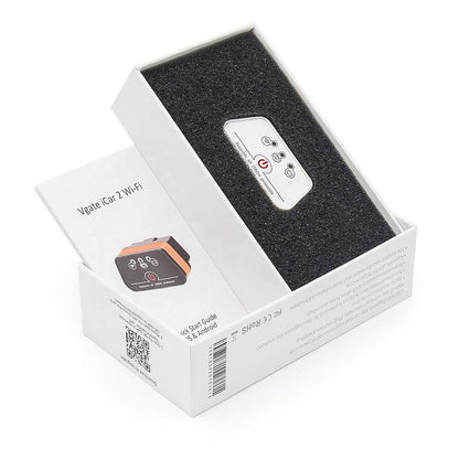 Vgate iCar OBD2 Scanner ELM327 ICAR2 WIFI Bil OBD2 Diagnosverktyg