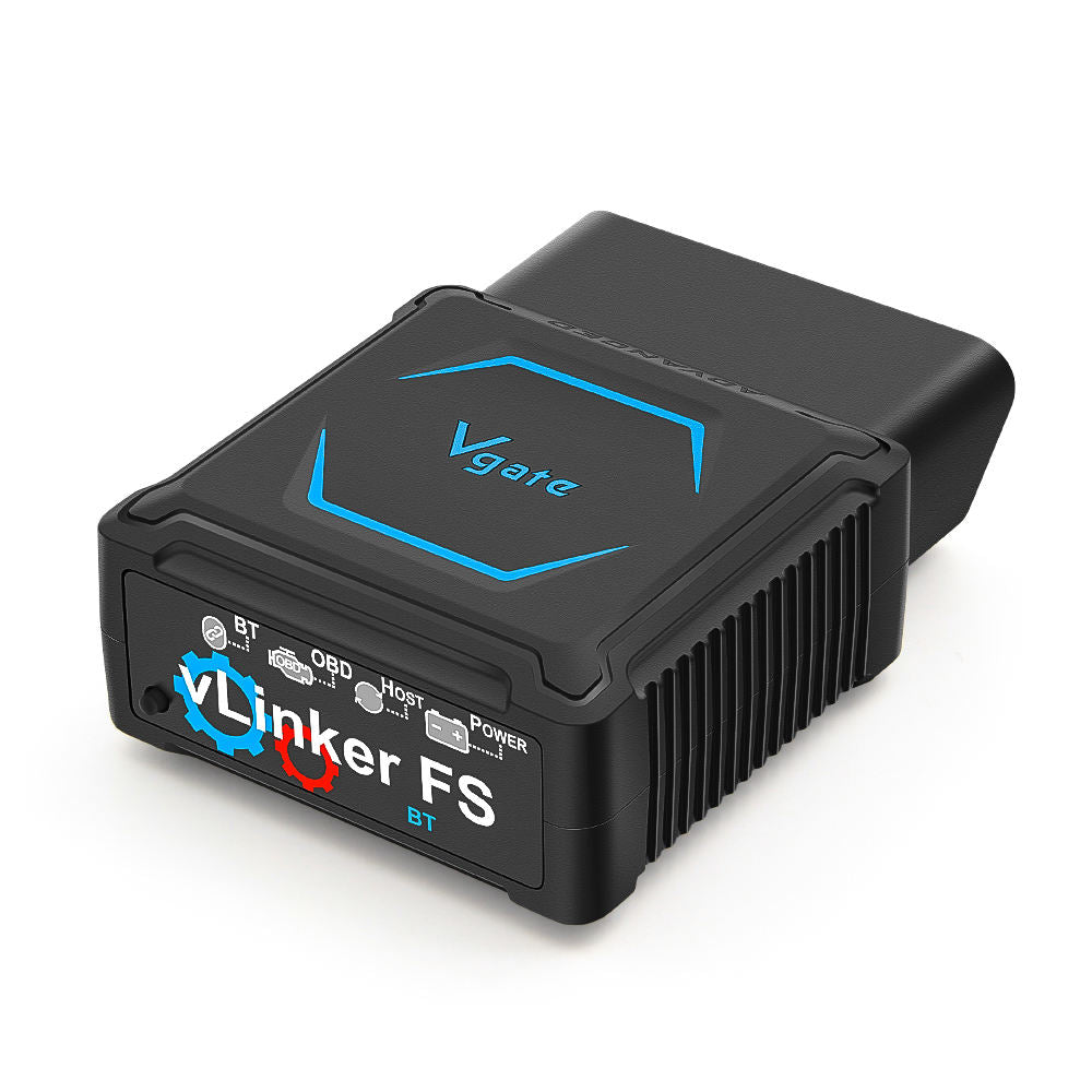 Vgate vLinker FS BT OBD-II Adapter – MS-CAN Trådlös OBD2 Scanner med stöd för FORScan