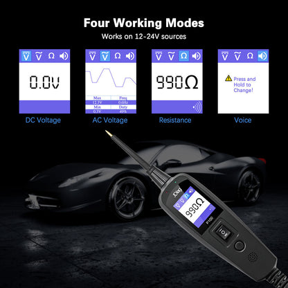 JDiag P100 Automotive Circuit System Tester för Bilar och Lastbilar
