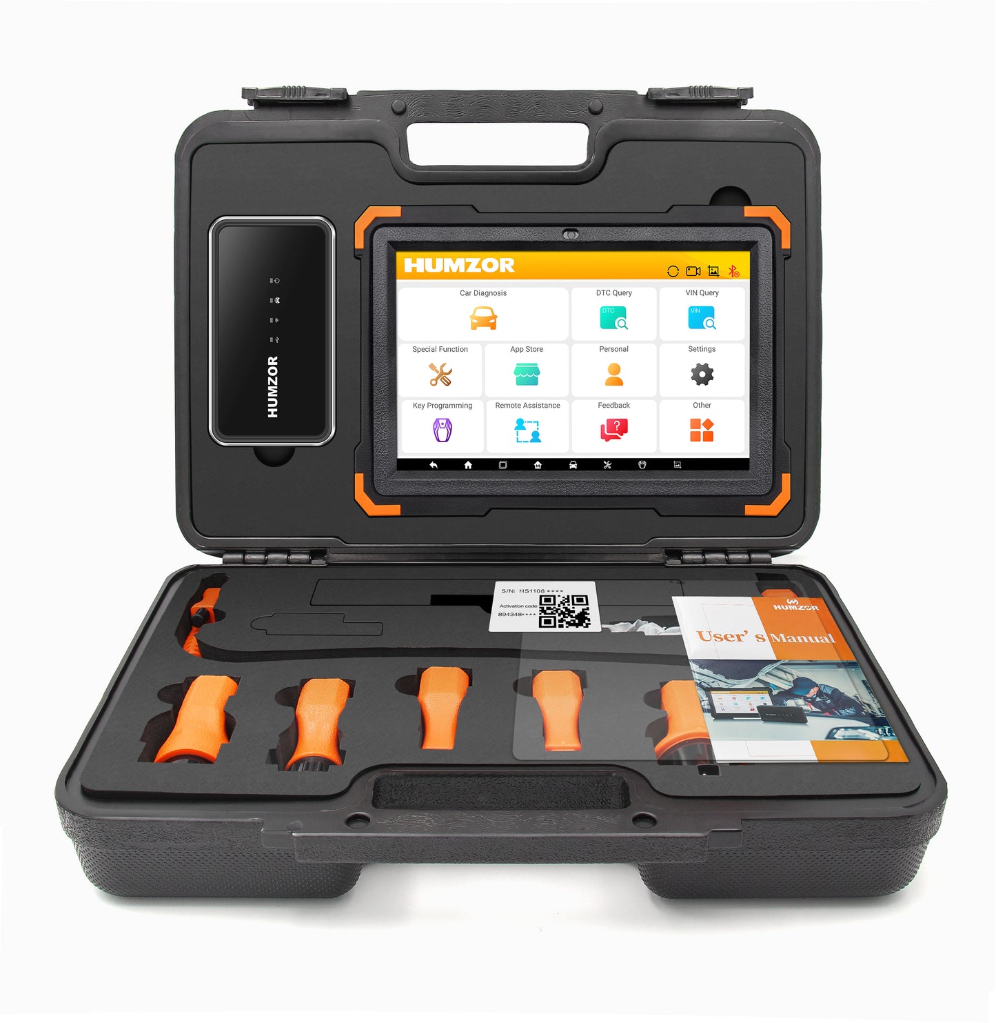 HUMZOR NexzSYS NS366S OBD2 Scanner - Professionell Bil Diagnosverktyg