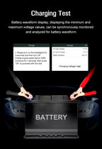 BT310 12V/24V Batteritestare – Testa CCA, SOC & SOH