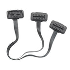 2 i 1 8 Pin OBD2 Förlängnings Y-Kabel för Bildiagnosverktyg