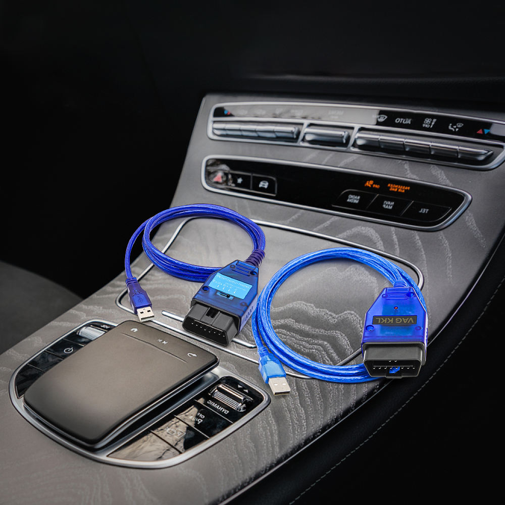VAG KKL 409.1 OBD2 Diagnostikkabel med FTDI FT232RL Chip