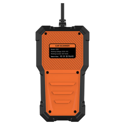 Färgskärm 2.8 Tum OBD2 Bilscanner Diagnosverktyg V521