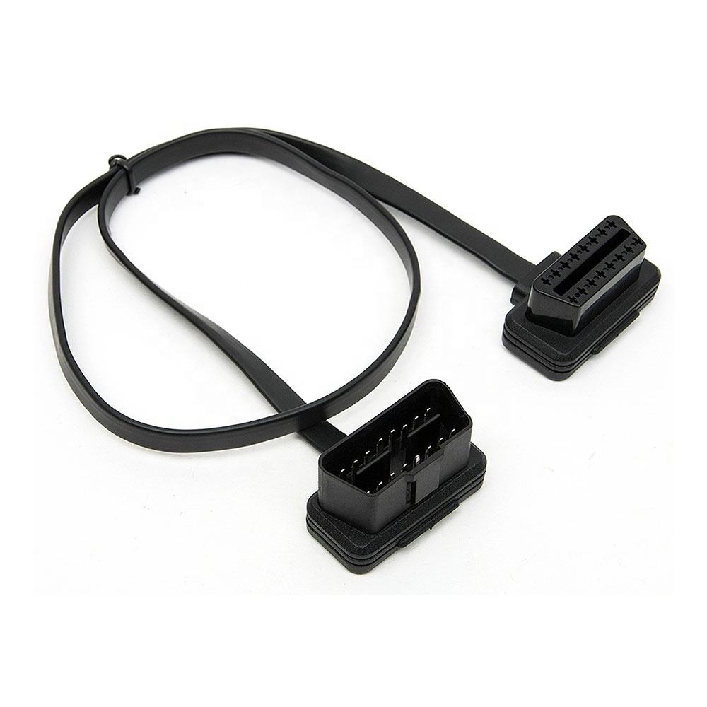 OBD2 Kabel Förlängning 16pin OBD Kabel 60cm 12v 24v