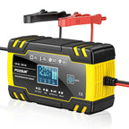 FOXSUR FBC122408D 12V/8A och 24V/4A Lifepo4 Batteriladdare