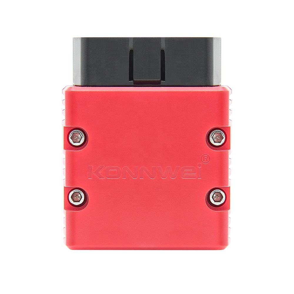 KONNWEI Wireless ELM327 V1.5 OBD2 KW902 Kodläsare för Android - Röd