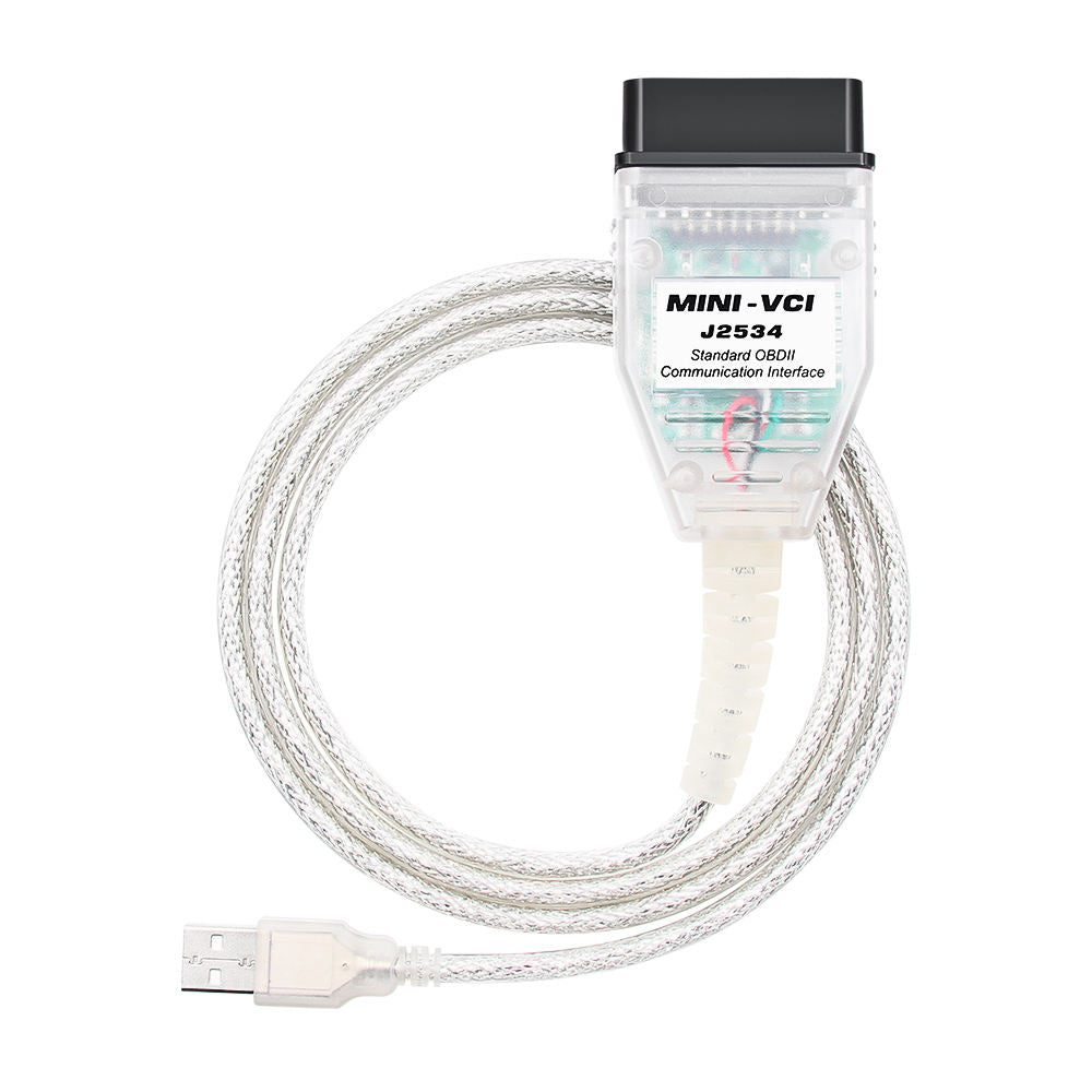FT232RL Chip Mini J2534 OBD2 16pin Diagnostic Scanner för TOYOTA