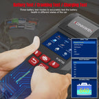 KONNWEI KW700 – Batteritestare 12V/24V med inbyggd skrivare - Felkodsläsare