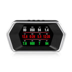 Dual System Car OBD HUD P17 - Driving Speed RPM Voltage Display Tillbehör
