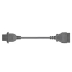 Truckkabel 8pin för Volvo till OBD2 16pin Adapter