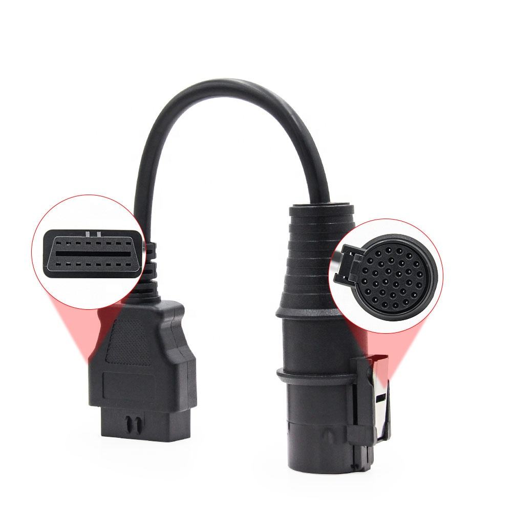 30-pin Adapter för Iveco Truck OBD 30-pin Connector Kabel