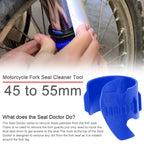 Off-road gaffelrengörare för inverterad framgaffel (45–55 mm)