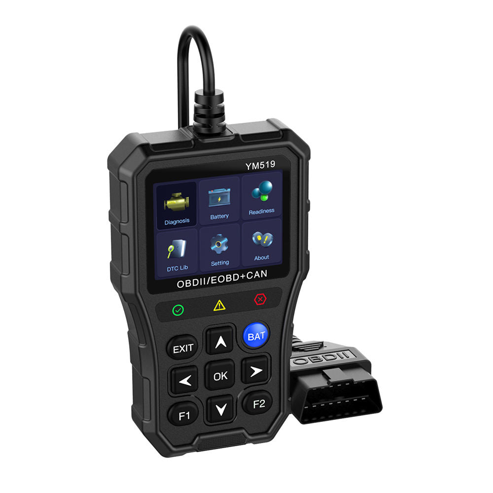 Handheld YM519 2.8-tums Bil Diagnosverktyg