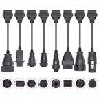 Truck Cables Full Set Adapter OBD Cables 8 in 1