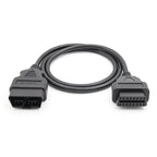 100CM OBD2 Förlängningskabel Adapter Han till Hona 16pin OBDII