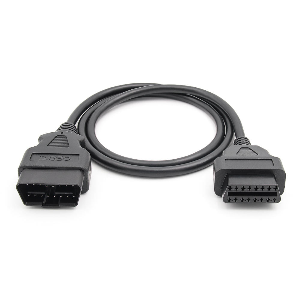 100CM OBD2 Förlängningskabel Adapter Han till Hona 16pin OBDII