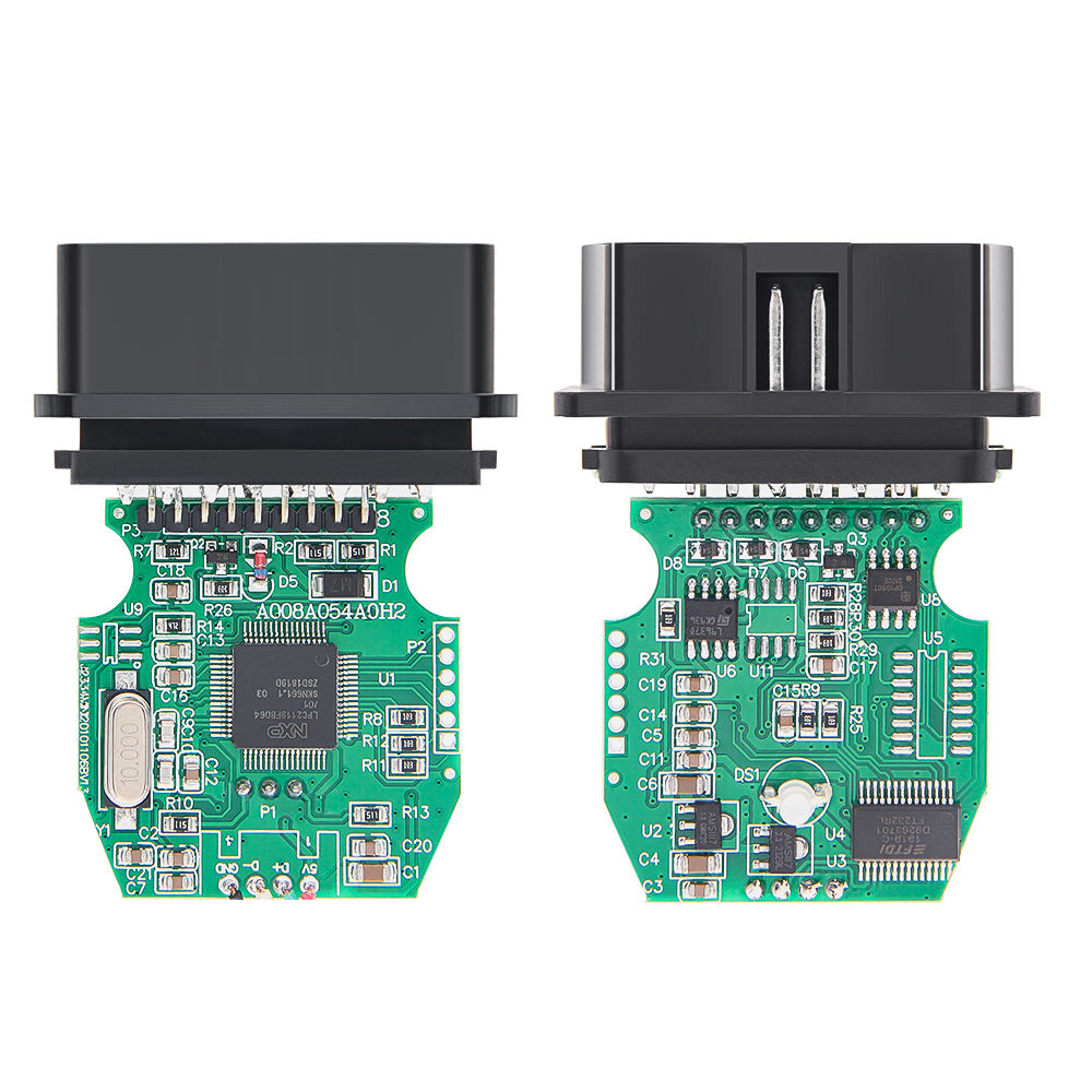 FT232RL Chip Mini J2534 OBD2 16pin Diagnostic Scanner för TOYOTA