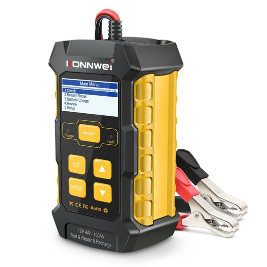 Original KONNWEI KW510 12V Batteritestare och Reparationsverktyg