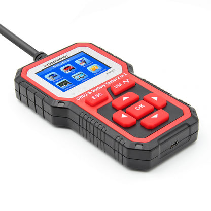 KONNWEI KW681 2IN1 OBD2 Automotive Scanner & Batteritestare