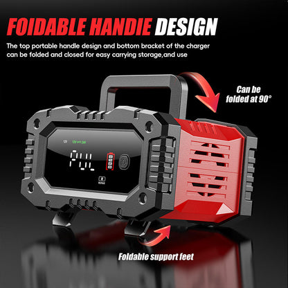FOXSUR FPT-200 12V/20A 24V/10A Lifepo4 Batteriladdare