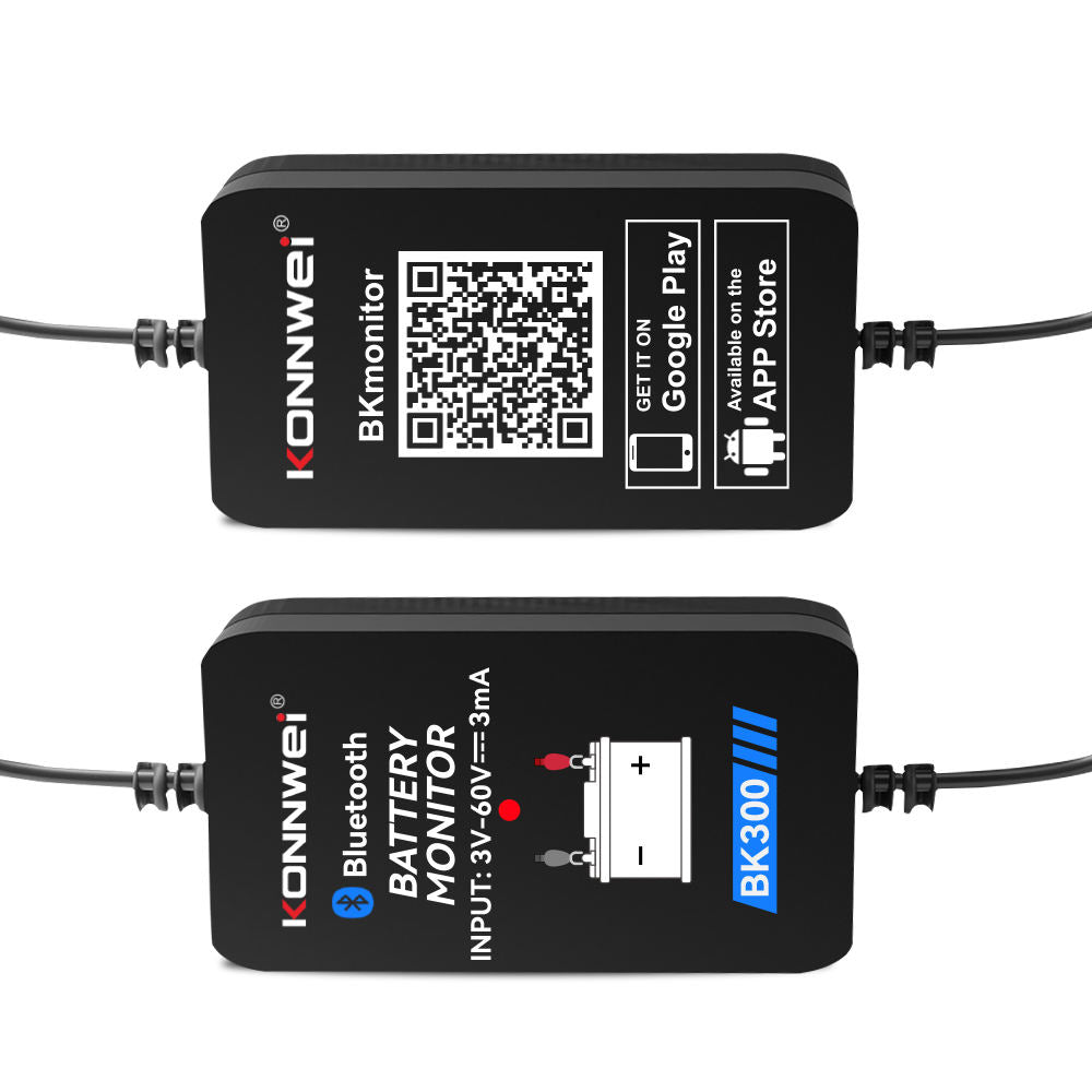 KONNWEI BK300 Trådlös Bilbatteriövervakare med Gratis Mobilapp
