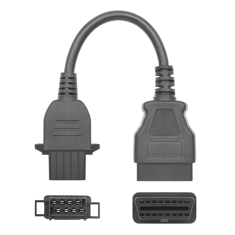 Truckkabel 8pin för Volvo till OBD2 16pin Adapter