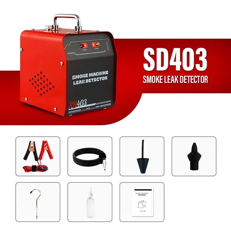 SD403 Fast Leak Locator – 12V Rök-läckdetektor för fordon