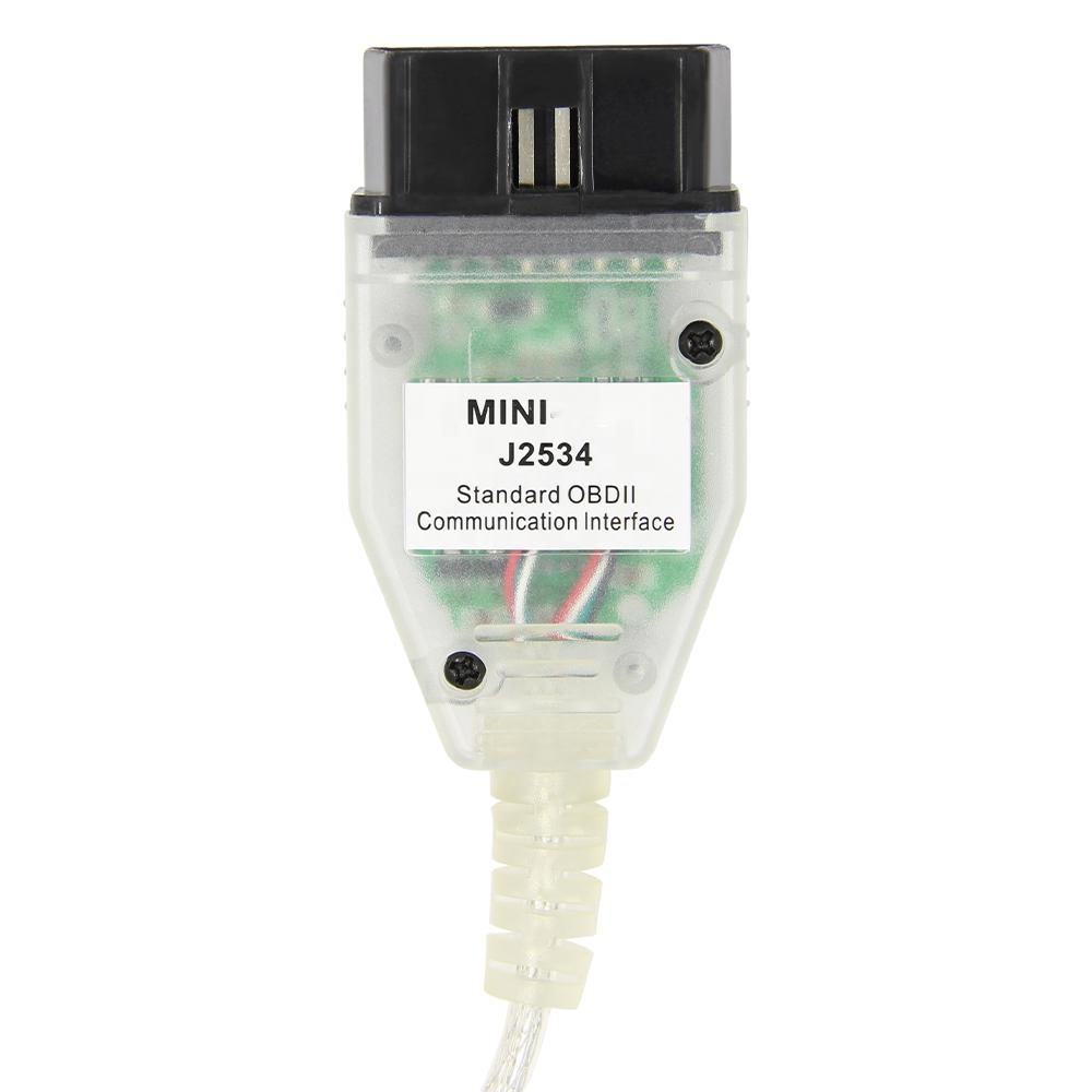 USB till OBD2 16pin MINI J2534 Diagnostik Kabel för Toyota TIS Techstream
