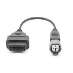 Motorcycle OBD2 Förlängningskontakt Diagnostikkabel 3PIN Yamaha Adapterkabel