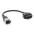 UTV 6-pin till 16-pin OBD Adapter – Diagnoskabel för ATV & UTV Adapterkabel