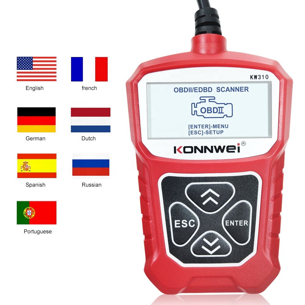 Multi-Functions Auto Diagnostic Tool Scanner KW310