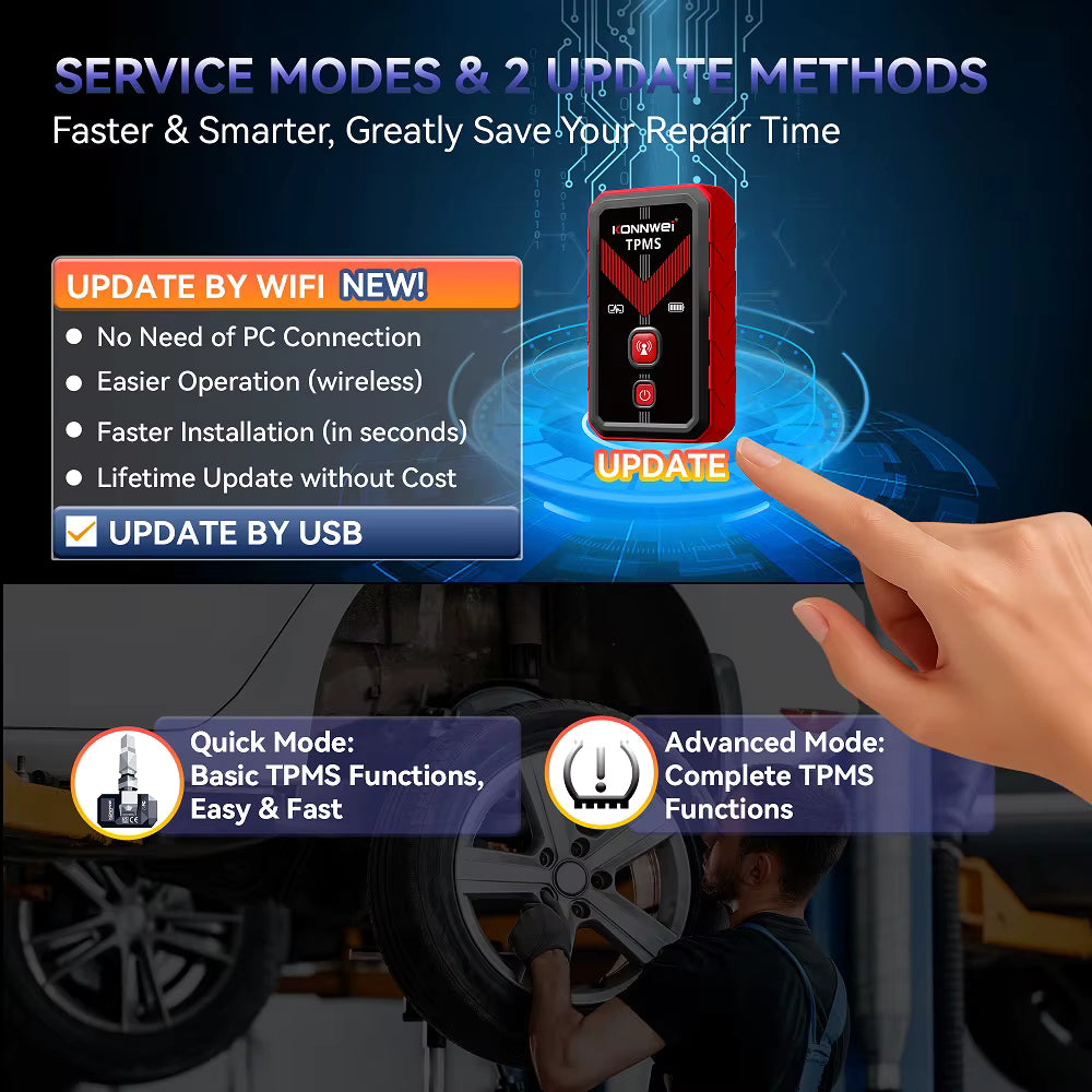 KONNWEI TK100 TPMS-verktyg
