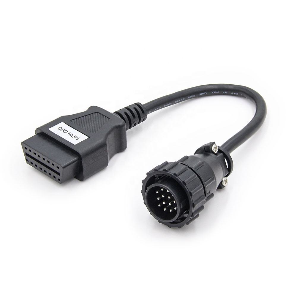 14P till 16P OBD2 Kabel för TCS Diagnostikverktyg