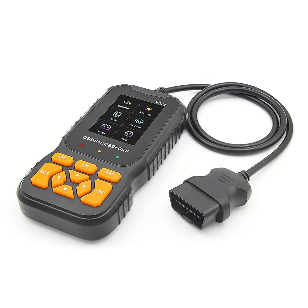 OBD2 Full Function V520 Bil Diagnostikverktyg med Syresensorstest
